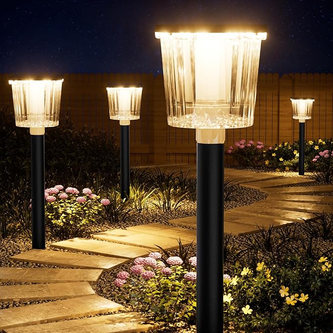 Super Bright Solar Pathway Lights Outdoor